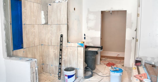 bathroom remodeling project