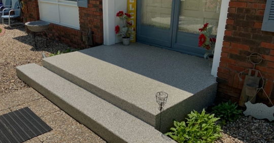 front entrance to home