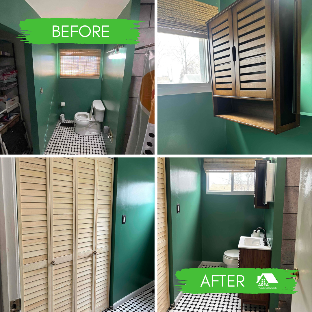 Mid-Project Bathroom Rescue ¦Quincy IL Photo