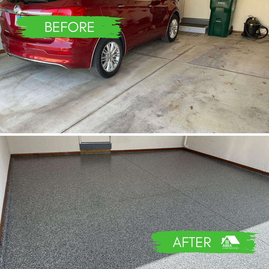 Garage Floor Concrete Coating Photo