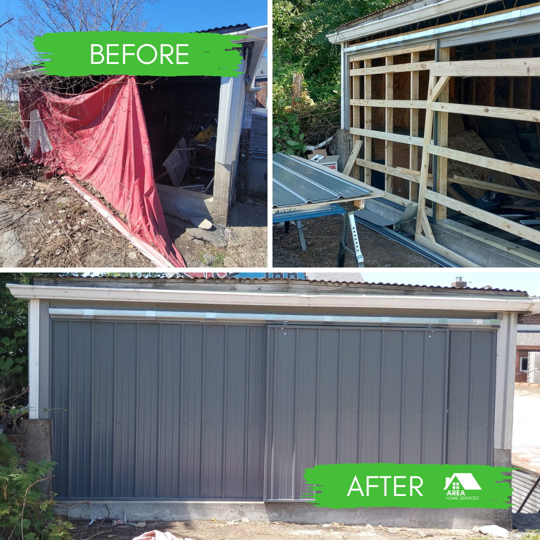 Sliding Barn Door Installation Photo