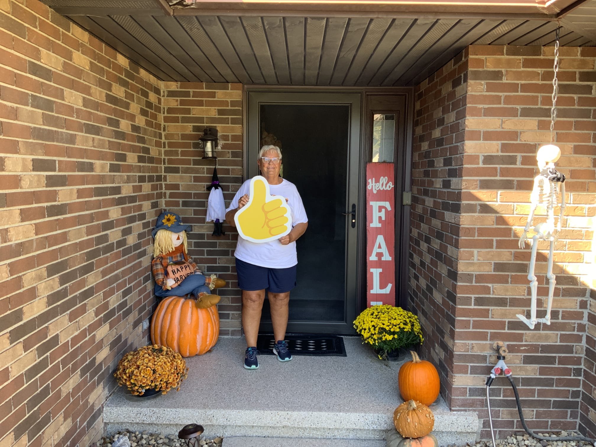 Front Porch Concrete Coating Photo
