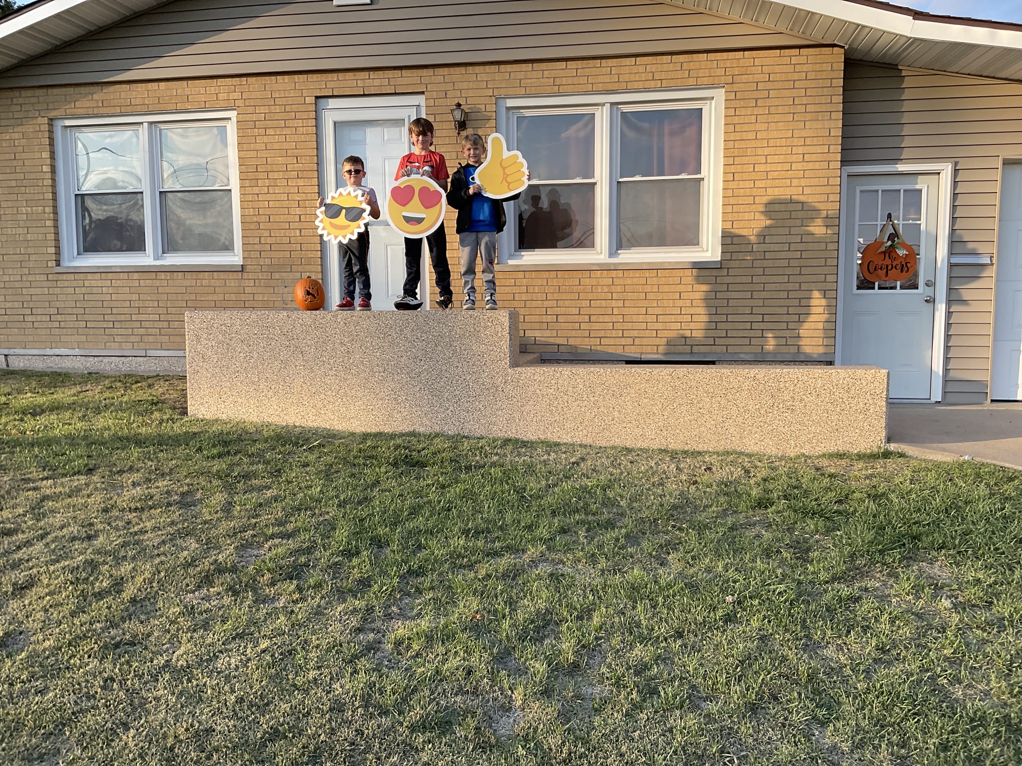 Front Porch Concrete Coating Photo