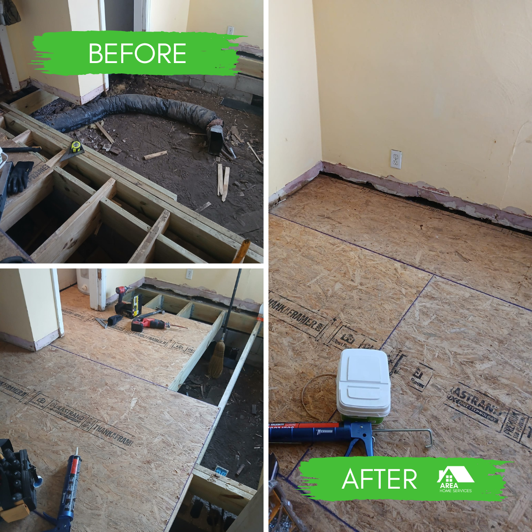 Subfloor Replacement Photo